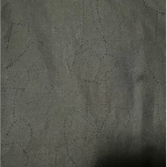 Jil Sander Women's Sleeveless Sheath Dress Black Pin Hole Design Sz Lg/US 8/40 - Picture 8 of 11